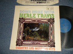 画像1: MERL TRAVIS - DOWN HOME WITH (Ex+/MINT-) / 1962 UK ENGLAND ORIGINAL MONO Used LP  