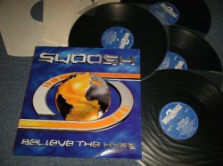 画像1: Swoosh - Believe The Hype (DRUM 'N BASS) (Ex+++/MINT-)  / 1998 UK ENGLAND ORIGINAL Used 4-LP