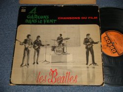 画像1: BEATLES - 4 GARCONS PANS LE VENT (A HARD DAYS NIGHT) CHANSONS DU FILM (VG++/Ex++) / 1964 FRANCE ORIGINAL "ORANGE LABEL" Used LP    