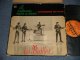 BEATLES - 4 GARCONS PANS LE VENT (A HARD DAYS NIGHT) CHANSONS DU FILM (VG++/Ex++) / 1964 FRANCE ORIGINAL "ORANGE LABEL" Used LP    