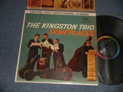 画像1: THE KINGSTON TRIO - GOIN' PLACES (Ex++/Ex Looks:Ex++ SWOBC, STOL, EDSP) / 1961 US AMERICA ORIGINAL 1st Press "BLACK with RAINBOW 'CAPITOL' Logo at Left side Label" STEREO Used LP 