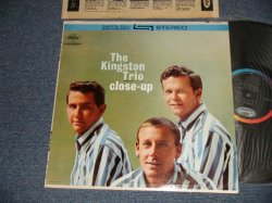 画像1: THE KINGSTON TRIO - CLOSE-UP (Ex+/MINT- EDSP) / 1963 Version US AMERICA RE-PRESS  2nd Press "BLACK with RAINBOW 'CAPITOL' Logo at TOP Label" STEREO Used LP 