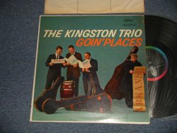 画像1: THE KINGSTON TRIO - GOIN' PLACES (Ex++/Ex++ EDSP) / 1961 US AMERICA ORIGINAL 1st Press "BLACK with RAINBOW 'CAPITOL' Logo at Left side Label" MONO Used LP 