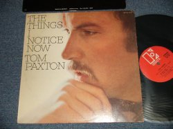 画像1: TOM PAXTON - THE THINGS I NOTICE NOW (Ex++/Ex+++) / 1969 US AMERICA ORIGINAL 1st Press "RED Label" STEREO Used LP 