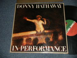 画像1: DONNY HATHAWAY - IN PERFORMANCE (Ex+++/MINT- CUT OUT) / 1980 US AMERICA ORIGINAL Used LP 