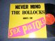 SEX PISTOLS - NEVER MIND THE BOLLOCKS (MINT-/MINT-) / 1987Ｖersion UK ENGLAND REISUUE Used LP