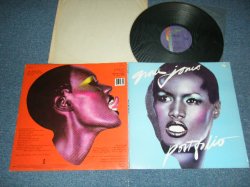 画像1: GRACE JONES - PORTFOLIO (Ex/Ex+++ Looks:MINT- TEAROFC) / 1976 US AMERICA ORIGINAL Used LP 