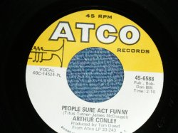 画像1: ARTHUR CONLEY - A) PEOPLE SURE ACT FUNNY  B) BURNING FIRE (Ex+++/Ex+++) / 1968 US AMERICA ORIGINAL Used 7"45 