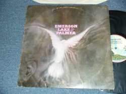 画像1: E L & P EMERSON LAKE & PALMER - EMERSON LAKE & PALMER (Matrix # A)A-2 B)B-1)(Ex+/Ex+++) /  1972 Version UK ENGLAND 2nd Press "PINK RIM Label" Used LP 