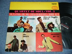 画像1: V.A. VARIOUS (Inez & Charlie Foxx / The Toys /The Platters / Tommy Hunt)  - A Quartet Of Soul - Vol. 3 (Ex++/Ex+++ Looks:MINT-) / 1968 US AMERICA ORIGINAL STEREO Used LP