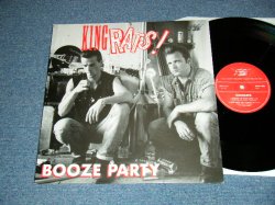 画像1: KING RATS - BOOZE PARTY  (NEW) / 1991 FINLAND ORIGINAL "BRAND NEW" 4 TRAXKS 12" EP 