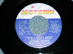 画像1: MICHAEL JACKSON - A) With A Child's Heart   B) Morning Glow  (- / Ex+++, Ex+++) / 1973 US AMERICA ORIGINAL  Used  7" Single  