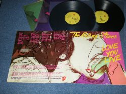 画像1: ROLLING STONES - LOVE YOU LIVE (with CUSTOM INNER) (Ex++/Ex+++) / 1977 HOLLAND ORIGINAL Used 2 LP's 