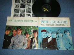 画像1: THE HOLLIES -  FOR CERTAIN BECAUSE...  (Matrix #A)YEX-617-1G1 L B)YEX-618-1G 1 LM 1G1 L) (Ex++/MINT-)  / 1966 UK ENGLAND ORIGINAL "YELLOW PARLOPHONE" &" SOLD IN UK..." credit Label" STEREO Used LP 