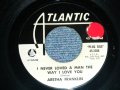 ARETHA FRANKLIN - A) I Never Loved A Man (The Way I Love You)   B)Do Right Woman - Do Right Man (MINT-/MINT- STOL) /1967 US AMERICA ORIGINAL "WHITE LABEL PROMO"  Used 7"45 