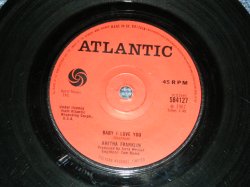画像1: ARETHA FRANKLIN - A)BABY I LOVE YOU  B)SING DOWN SLOW (Ex++/Ex++) /1967 UK ENGLAND ORIGINAL Used 7"45 