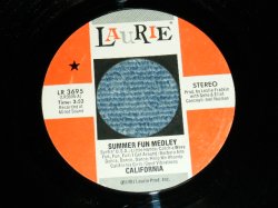 画像1: CALIFORNIA - A)SUMMER FUN MEDLEY  B)PARIS(1945) (1945) (MINT/MINT) / 1981 US AMERICA ORIGINAL Used 7" Single 