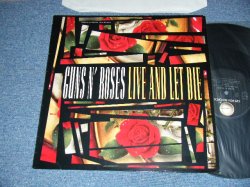 画像1: GUNS N' ROSES - LIVE AND LET DIE (MINT-/MINT-) / 1991 GERMANY GERMAN ORIGINAL Used 12"