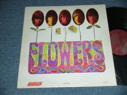 画像1: ROLLING STONES - FLOWERS (Matrix#A)ARL 7752-1U O A11 B)ARL 7753-1D 1C 111)  "JACKSONVILLE Press" (Ex++/Ex+++Ｌooks:Ex+) / 1967 US AMERICA ORIGINAL1st Press "MAROON with Boxed 'LONDON' Label" MONO Used LP