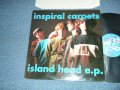 INSPIRAL CARPETS - ISLAND HEAD E.P. (Ex++/MINT- SWOBC) /1990 UK ENGLAND ORIGINAL Used 12" Single