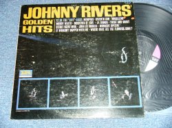 画像1: JOHNNY RIVERS - GOLDEN HITS Ex/Ex+++ EDSP) / 1966 US AMERICA  ORIGINAL "1st Press BLACK with PINK Label" STEREO Used LP 