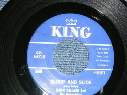 画像1: HANK BALLARD & THE MIDNIGHTERS - A)Sloop And Slide   B)My Sun Is Going Down (Ex+/Ex+ WOL) / 1966 US AMERICA ORIGINAL Used 7" Single  