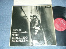 画像1: ROLLING STONES - OUT OF OUR HEADS (Matrix#A) ARL,6973-8B 1 B) ARL,6974-9A 4 KT)(Ex+/Ex Looks:VG++) / 1965 UK ENGLAND ORIGINAL "Maroon with Un Boxed 'DECCA' Label" MONO Used LP