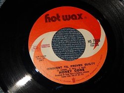 画像1: HONEY CONE - A) Innocent Til Proven Guilty   B) Don't Send Me An Invitation(Ex+++/MINT-) / 1972 US AMERICA ORIGINAL "1st PRESS Label" Used 7" Single  