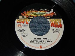 画像1: HONEY CONE - A) Want Ads   B)We Belong Together (MINT-/M,INT-) / 1971 US AMERICA ORIGINAL "1st PRESS Label" Used 7" Single  