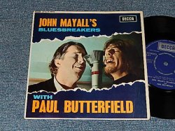 画像1: JOHN MAYALL's Bluesbreakers With Paul Butterfield - ALL MY LIFE (Ex++/Ex+++) / 1967 UK ENGLAND ORIGINAL Used 7" 45rpm EP