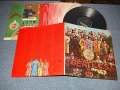 The BEATLES - SGT. PEPPERS LONELY HEARTS CLUB BAND (With CUT OUTS / With ORIGINAL CUSTOM INNER SLEEVE Never Have?) (Matrix #) (Ex++/Ex+++ Looks:Ex+) / 1967 UK ENGLAND ORIGINAL "YELLOW Parlophone Label" MONO Used LP 