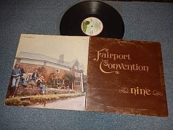 画像1: FAIRPORT CONVENTION - NINE (9)  (Matrix #A)ILPS-9246-A-1U 1 GG STERLING B)ILPS-9246-B-1U 2 L STERLING)(Ex++/Ex++ Looks:Ex+) / 1973 UK ENGLAND ORIGINAL "1st Press "PINK RIM Label" Used LP