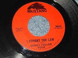 画像1: BOBBY FULLER FOUR - A) I FOUGHT THE LAW  B) LITTLE ANNIE LOU  (MINT-/Ex+++)  / 1966 US AMERICA ORIGINAL Used  7"Single 