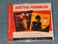 ARETHA FRANKLIN - LAUGHING ON THE OUTSIDE / THE ELECTRIFYING ARETHA FRANKLIN ラーフィング・オン・ジ・アウトサイド/エレクトリファイング・アレサ・フランクリン (SEALED) /  2008 輸入盤国内仕様 帯・日本語解説付き "BRAND NEW SEALED" LP　 
