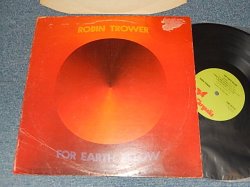 画像1: ROBIN TROWER - FOR EARTH BELOW (VG++, Ex/Ex++ TEAR) / 1975 UK ENGLAND ORIGINAL Used LP