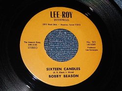 画像1: Bobby Beason - A)Sixteen Candles   B)Got You On My Mind (EEx+++/Ex++) / 1975 US AMERICA ORIGINAL Used 7" Single