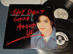 画像1: MICHAEL JACKSON - They Don't Care About Us (Ex++/Ex+++) / 1996 US AMERICA ORIGINAL Used Double 2-12"  