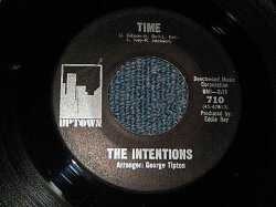画像1: The INTENTIONS (Los Angeles Soul group) - A) TIME   B)COOL SUMMER NIGHT (Ex+/Ex+) / LATE 1960's US AMERICA ORIGINAL Used 7" 45 rpm Single  