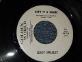 LEROY SMALLEY　(MALE BLUES / R&B SINGER) - A) Ain't It A Shame    B) Girls Are Sentimental (Ex+++/Ex+++) / 1962 US AMERICA ORIGINAL "WHITE LABEL PROMO" Used  7" 45 rpm Single 