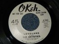 The ARTISTICS - A)Loveland   B)So Much Love In My Heart (Ex+++/Ex+++)  / 1966 US AMERICA ORIGINAL "WHITE LABEL PROMO" Used 7"45 rpm Single
