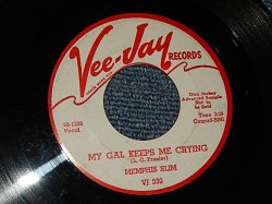 画像1: SLIM HARPO - A) MY GAL KEEPS ME CRYING    B) STEPPIN' OUT (Ex++/Ex++) / 1959 US AMERICA ORIGGINAL "WHITE LABEL PROMO" Used 7" 45 rpm Single 