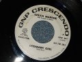CHUCK MARONE - A)ORDINARY GIRL   B)IT HURT (NORTHERN SOUL) (MINT-/MINT-) / 1967 US AMERICA ORIGINAL "WHITE LABEL PROMO" Used 7"45 rpm SINGLE