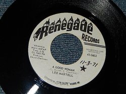 画像1: LEE MASRTELL  - A) A Good Woman   B) It's Impossible To Describe Our Love (Ex+++/Ex+++) / 1971 US AMERICA ORIGINAL "WHITE LABEL PROMO" Used 7"45 