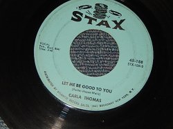画像1: CARLA THOMAS - A) Let Me Be Good To You   B)Another Night Without My Man (Ex Looks:Ex++/VG+++ Looks:Ex+) 1966 US AMERICA ORIGINAL Used 7" 45 rpm Single  