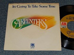 画像1: CARPENTERS - A) It's Going To Take Some Time    B)	Flat Baroque (Ex++/MINT- ) / 1972 US AMERICA ORIGINAL  "with PICTURE SLEEVE" Used 7" Single 