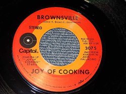 画像1: JOY OF COOKING - A)BROWNSVILLE   B) ONLY TIME WILL TELL ME (Ex+++/Ex+++) / 1971 US AMERICA ORIGINAL Used 7" 45 rpm Single