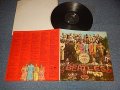 The BEATLES -  SGT. PEPPERS LONELY HEARTS CLUB BAND (NO CUT OUTS) (Matrix #A)YEX 637-1 M6 297254 1 B)YEX 638-1 M6 297255 1) (Ex+++/Ex+++ A-6,7:VG+++) / 1973 Version  UK ENGLAND ORIGINAL Jacket + FRENCH EXPORT Wax "WHITE Parlophone & 2 WHITE EMI Label" Used LP 