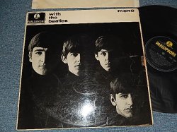 画像1: THE BEATLES - WITH THE BEATLES (Matrix #A)XEX-447-1N  4 MH B)XEX-448-1N  3 MO)(Jobete Credit B-7 Label) (Jacket:GOTTA HOLD" Label: GOTTA HOLD")  (VG++/Ex++ Looks:Ex SPLIT FC) / 1963 UK ENGLAND ORIGINAL "YELLOW PARLOPHONE" MONO Used LP