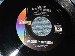 画像1: JACKIE DeSHANNON  DE SHANNON  - A) LITTLE YELLOW ROSES   B) ON SWEET CHALIOT (Cover Song) (A:MINT- / B:MINT-)  / 1963 US AMERICA  ORIGINAL  Used 7" 45 rpm Single 
