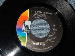 画像1: CANNED HEAT  - A) LET'S WORK TOGETHER  B) I'M HER MAN (A:MINT-/Ｌooks:Ex / B:MINT-) / 1970 US AMERICA ORIGINAL Used 7"Single